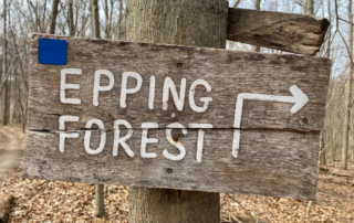 Epping Forest trail sign