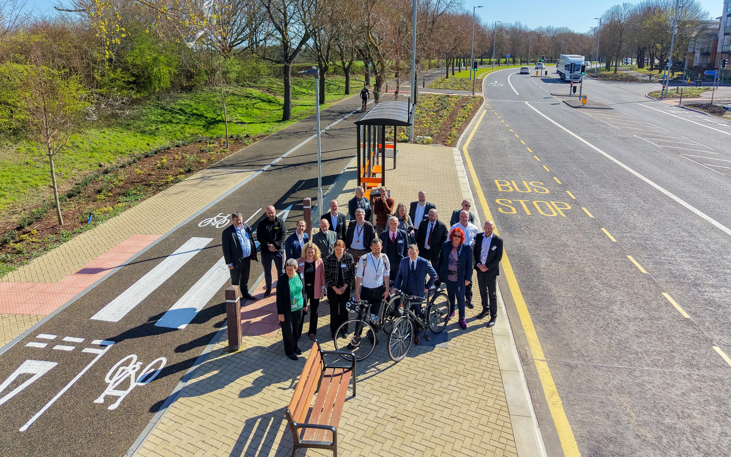 First Phase of Public Transport Works Completed in Harlow